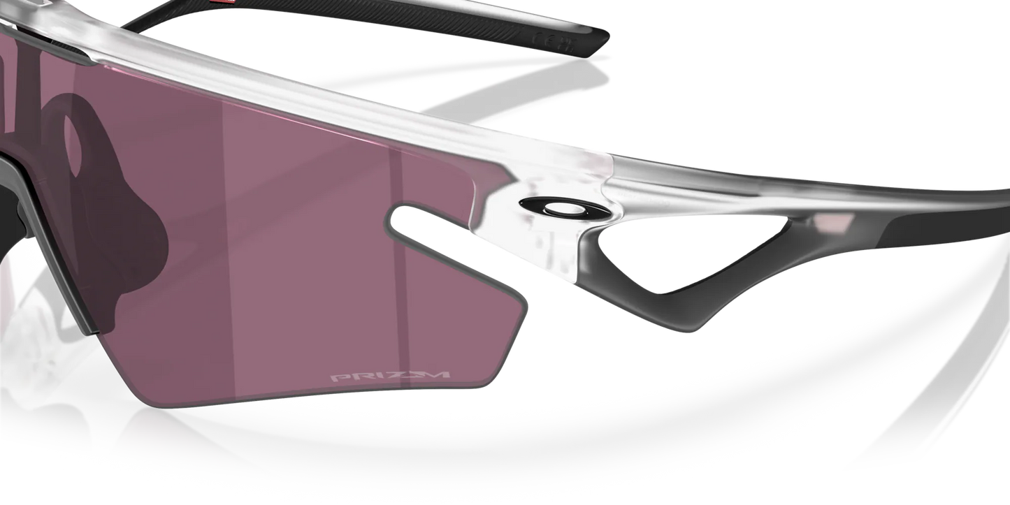 OAKLEY SPHAERA SLASH Mate Transparente Gafas Prizm Road Negro - OO9499-1036