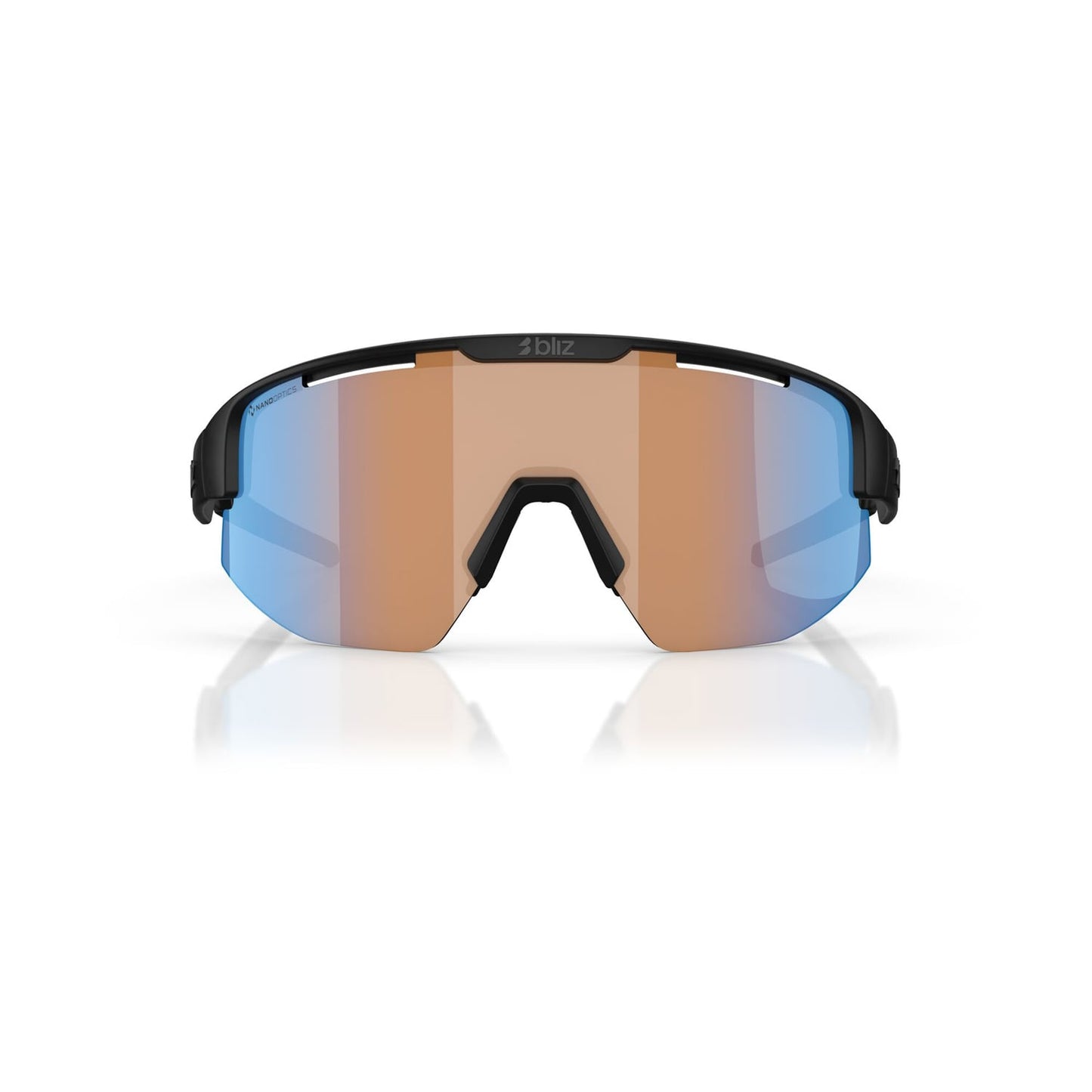 BLIZ MATRIX SMALL Gafas de sol Negro Mate Lente Naranja