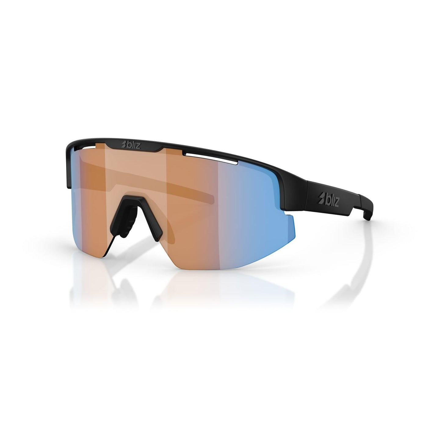 BLIZ MATRIX SMALL Gafas de sol Negro Mate Lente Naranja