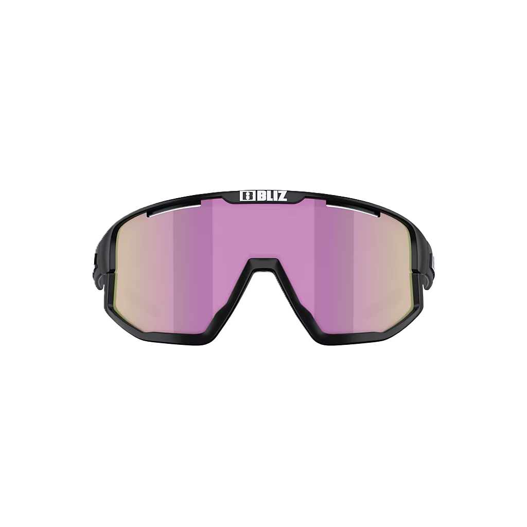 BLIZ FUSION SMALL Gafas de sol Negro Mate Rosa Lente Marrón