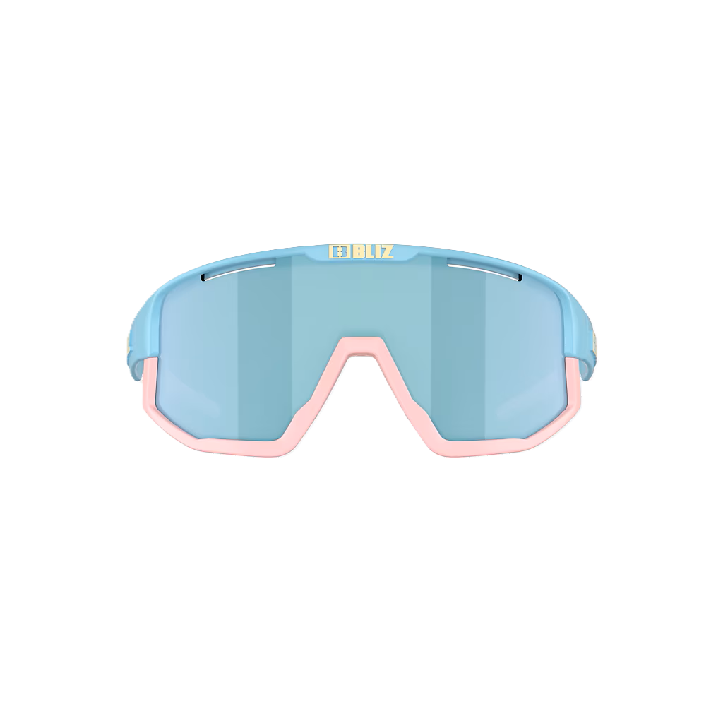 Gafas de sol BLIZ FUSION SMALL Azul Pastel Lente Mate Ahumado c Azul Hielo Multi