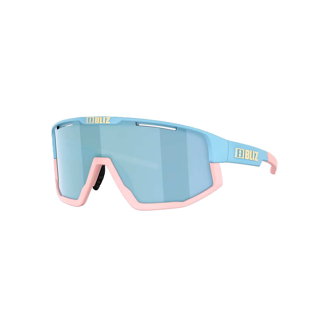 Gafas de sol BLIZ FUSION SMALL Azul Pastel Lente Mate Ahumado c Azul Hielo Multi