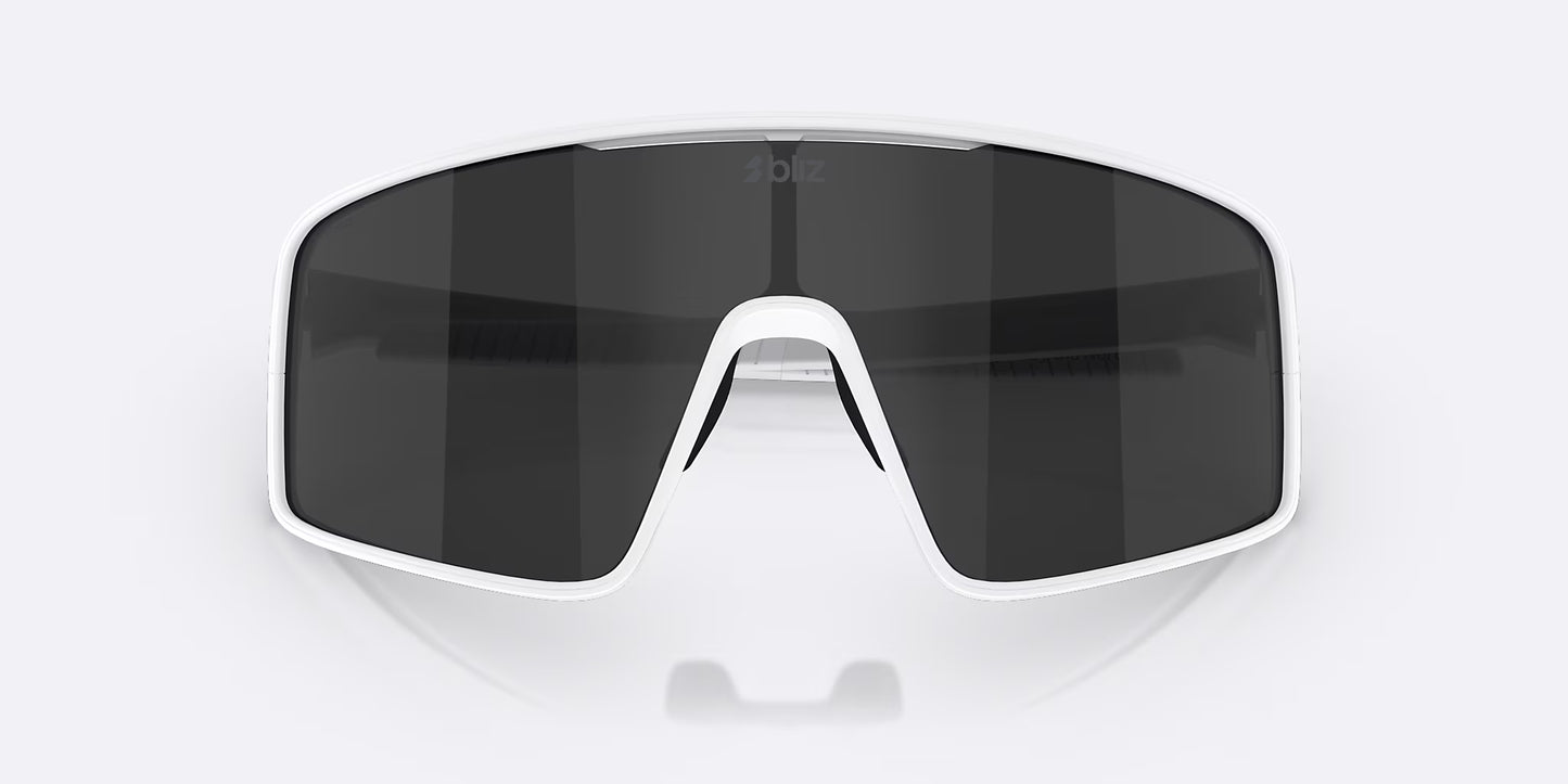 Gafas BLIZ P001 Pantalla Ahumada Blanca Mate