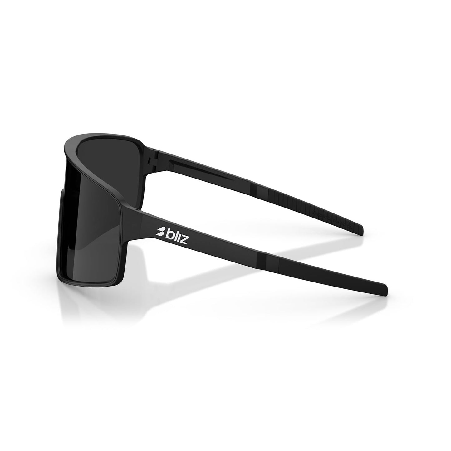 BLIZ P001 Gafas Negro Mate Pantalla Gris