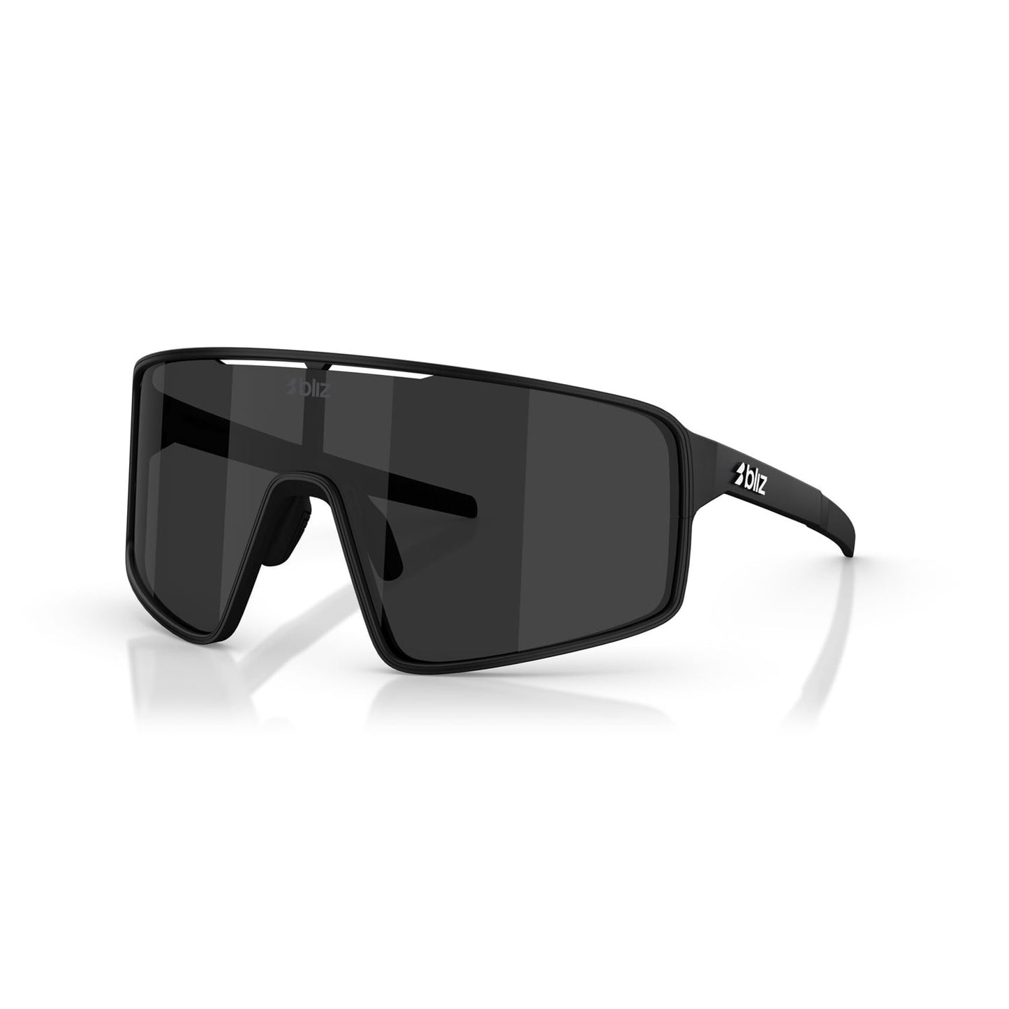 BLIZ P001 Gafas Negro Mate Pantalla Gris