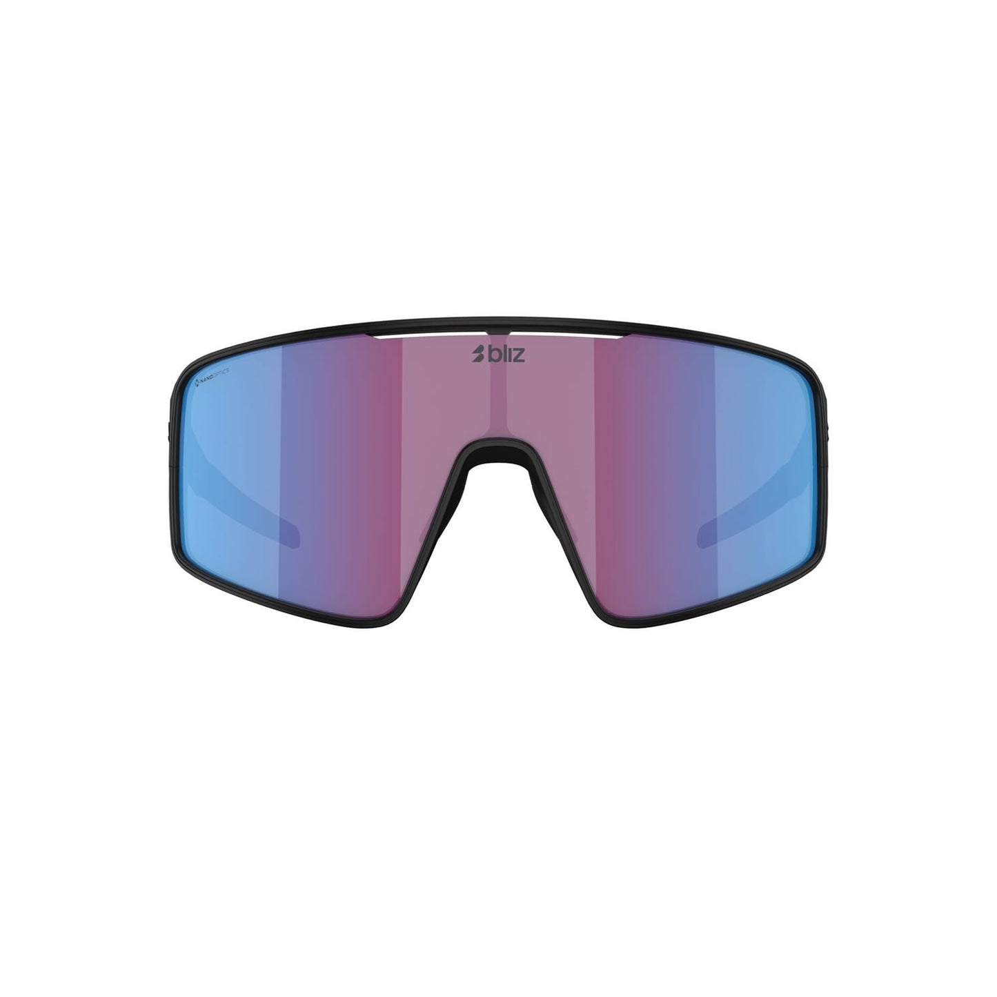 BLIZ P001 Negro Mate Rosa Violeta Azul Espejo Gafas