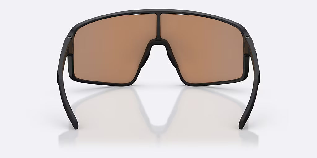 BLIZ P001 Gafas Negro Mate Coral/Naranja Lente Azul Iridium