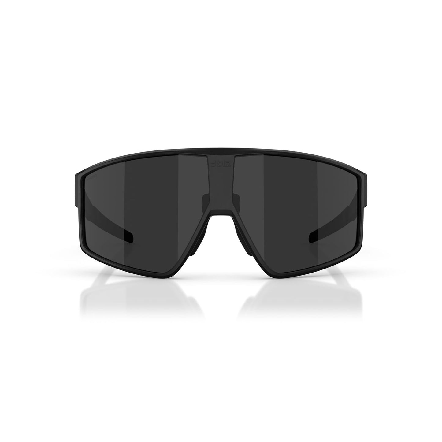 Gafas BLIZZ P002S Negro mate Lente gris ahumado
