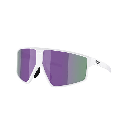 BLIZZ P002S Gafas Multicolor Marrón Violeta Mate Montura Blanca