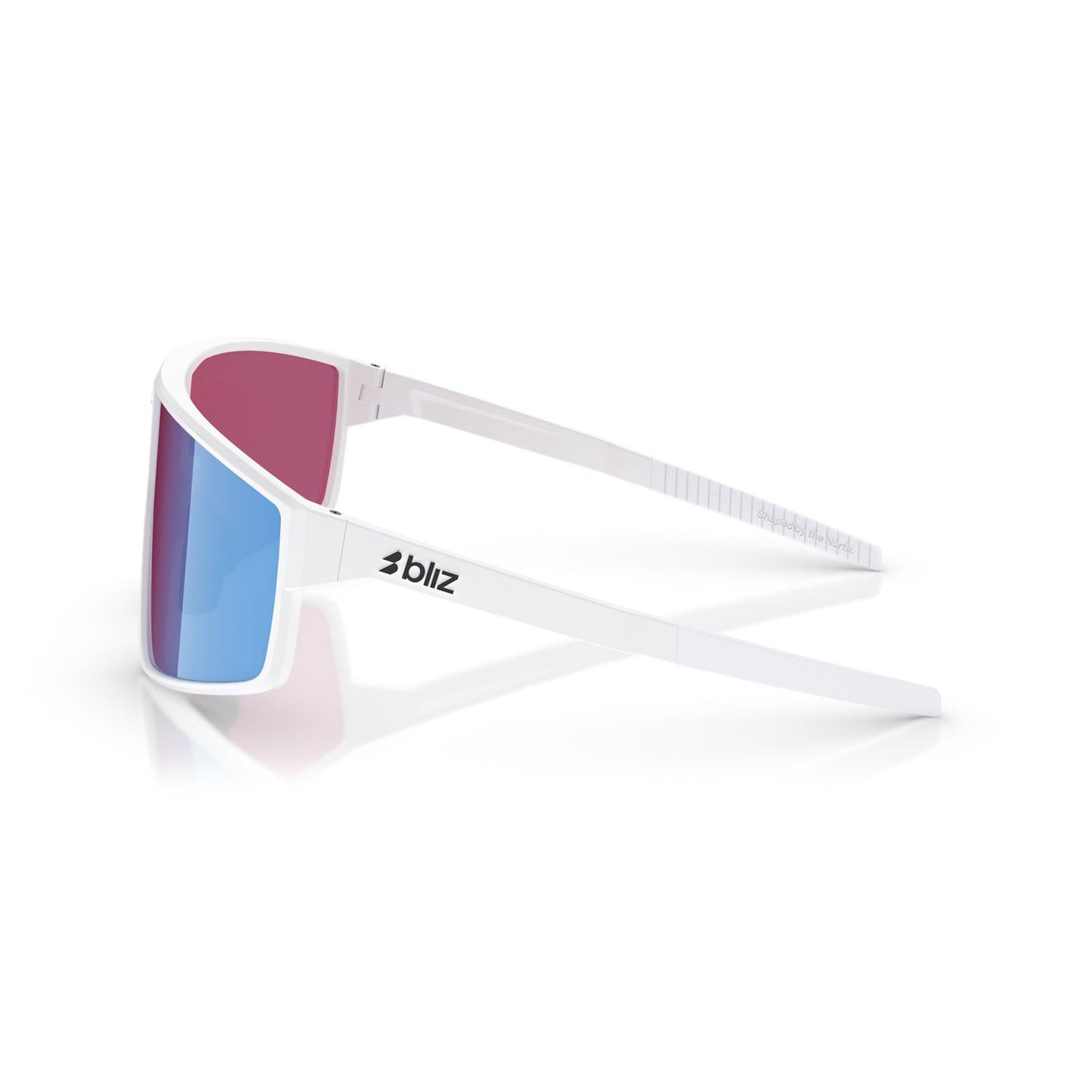 Gafas BLIZ P002 Pantalla Blanca Rosa Violeta Azul Espejo
