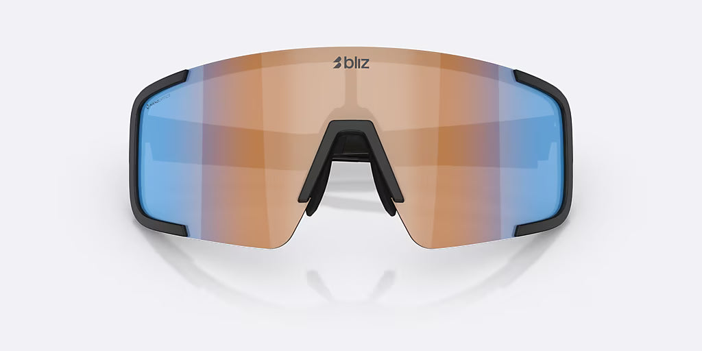 BLIZ P003 SMALL Gafas Coral Negro Mate/Naranja Lente Azul Iridium