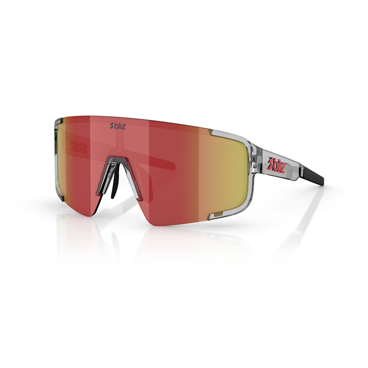 Gafas BLIZ P003 Pantalla Gris Transparente Rojo Multi