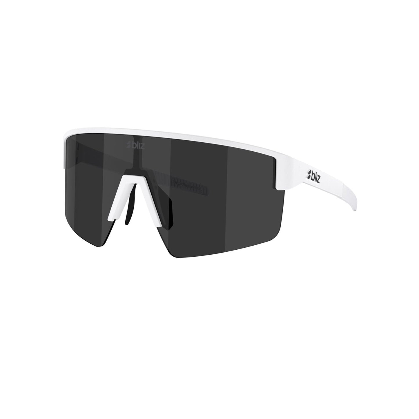 Gafas BLIZ P004 Blanco Mate Pantalla Ahumada