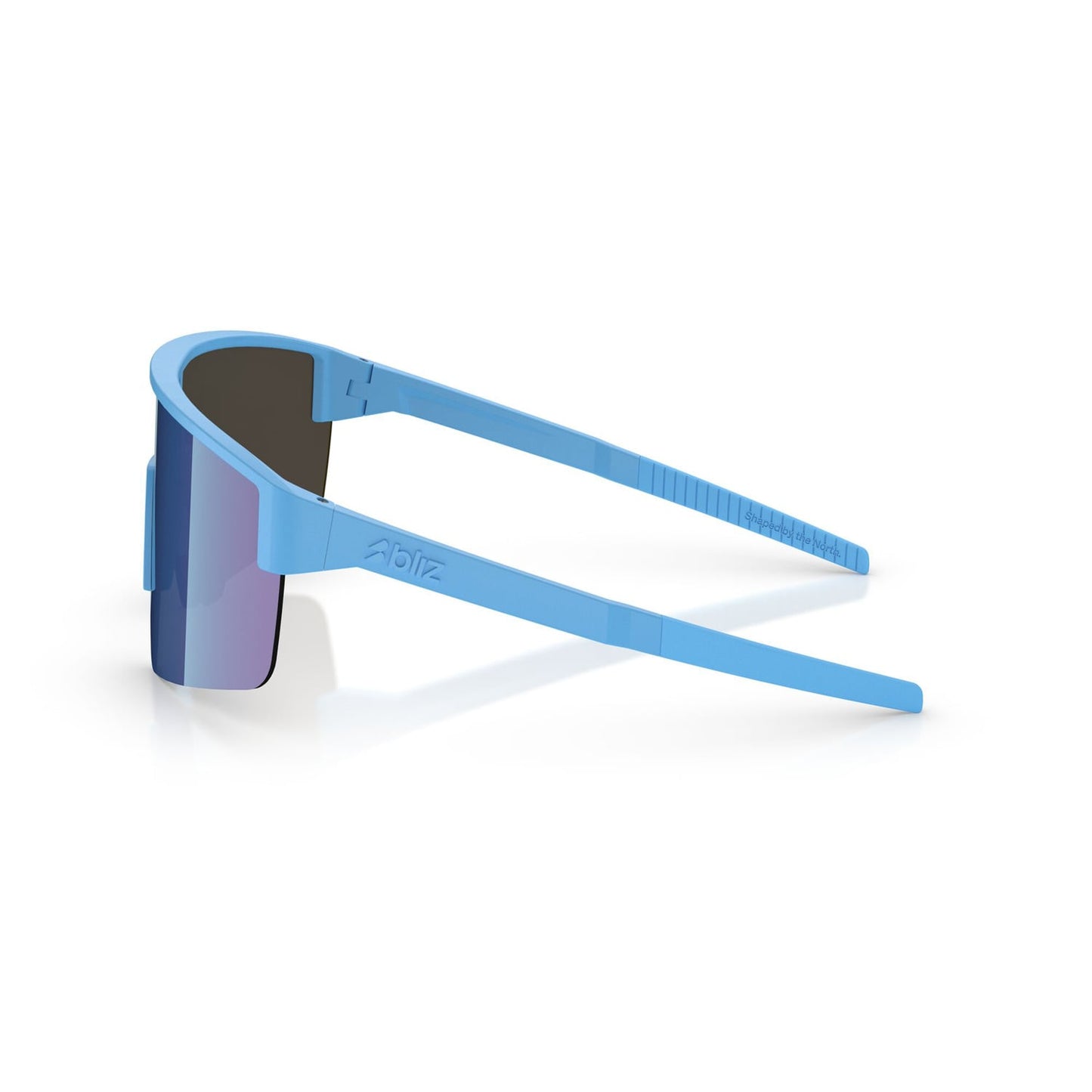 BLIZ P004 Gafas Azul Mate Lente Azul Espejo