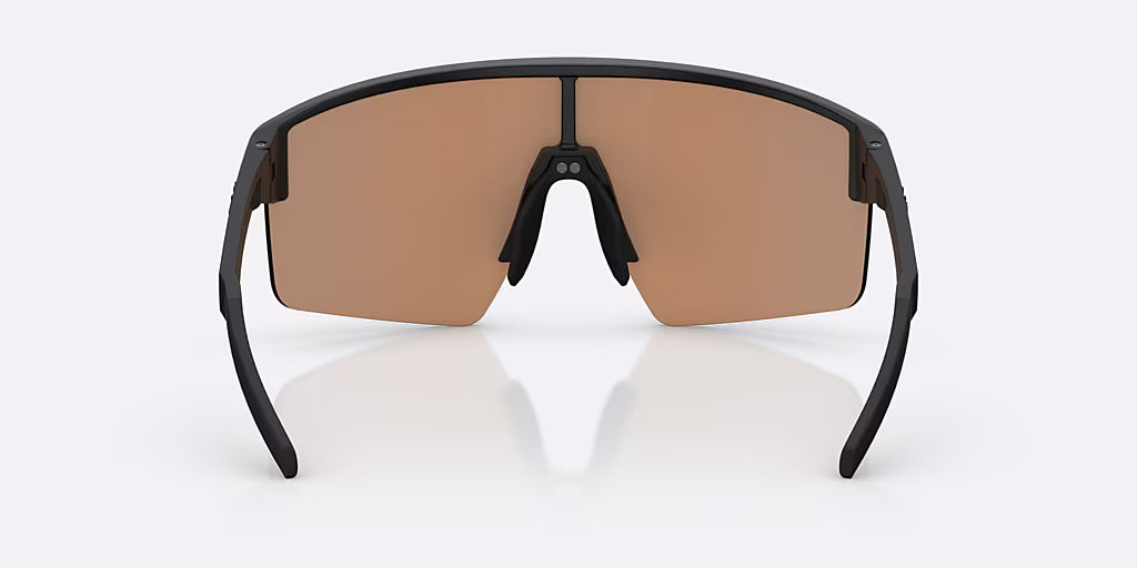 BLIZ P004 SMALL Gafas Negro Mate Nano Optics Lens Nordic Ligh Coral - Naranja w Azul Multi