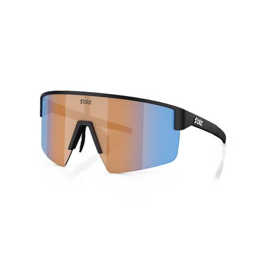 BLIZ P004 SMALL Gafas Coral Negro Mate/Naranja Lente Azul Iridium
