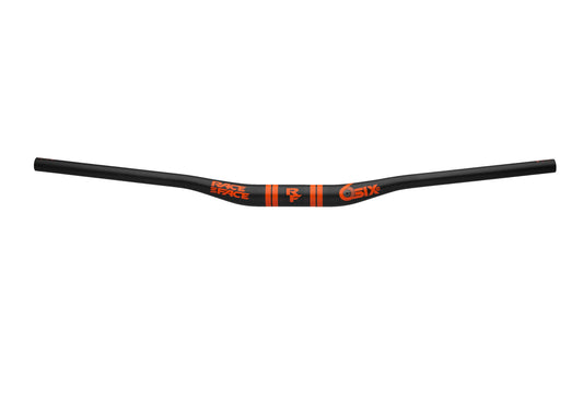 Manillar RACE FACE SIXC Carbon Rise 20mm 820mm Naranja