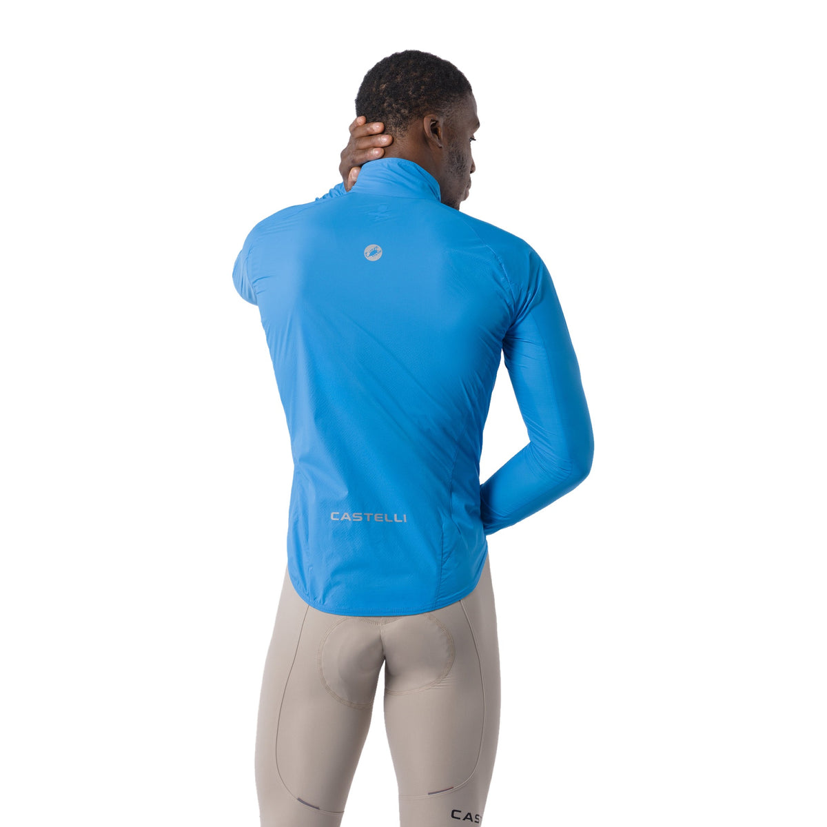 Chaqueta CASTELLI Transition Air azul – vista trasera