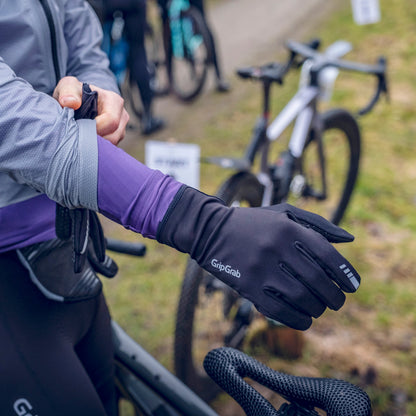 Guantes GRIPGRAB PACR WINDPROOF RACEDAY negros