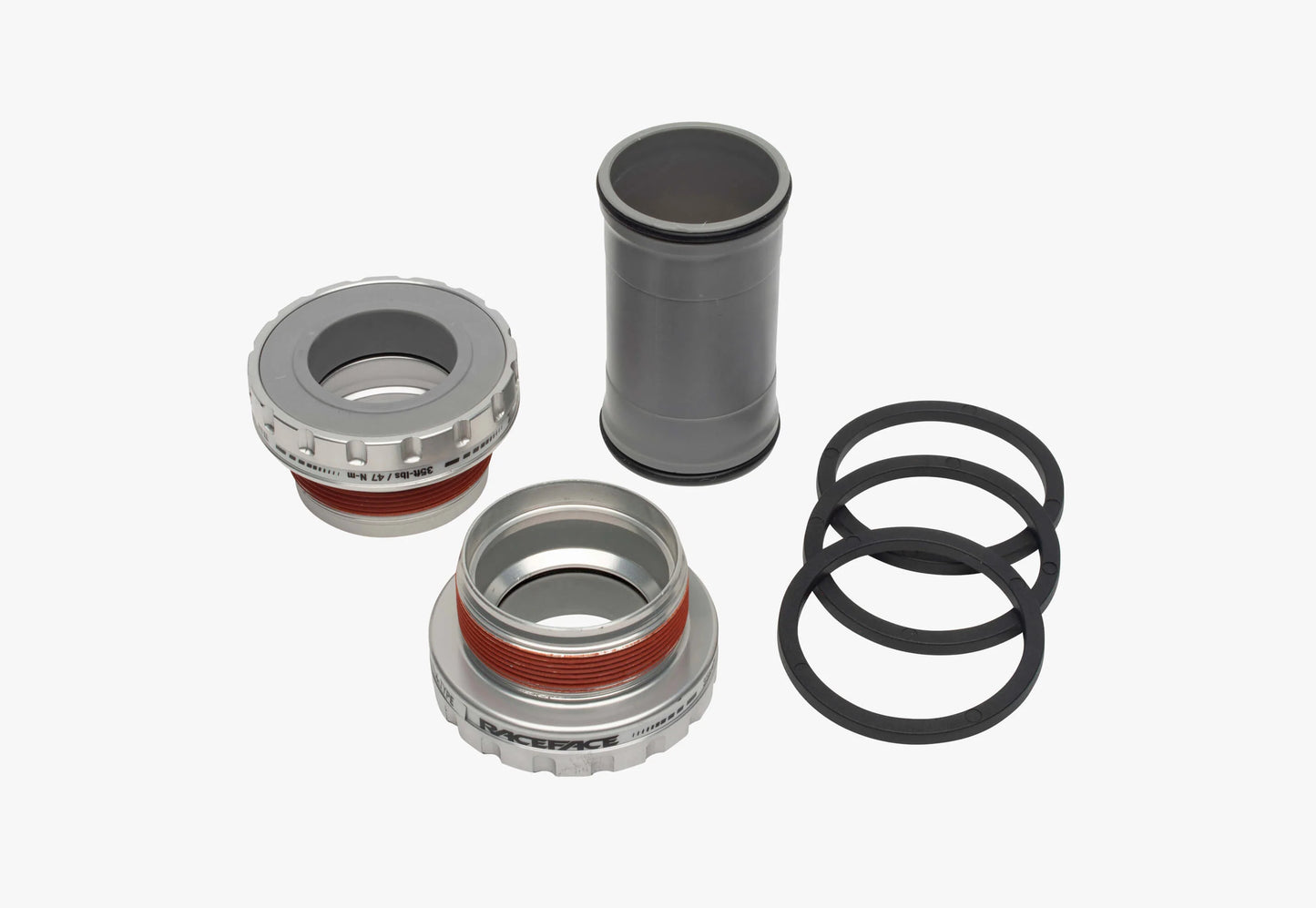 Caja de pedalier RACE FACE X-TYPE TEAM XC BSA/BSC, eje de 24 mm, 68/73 mm