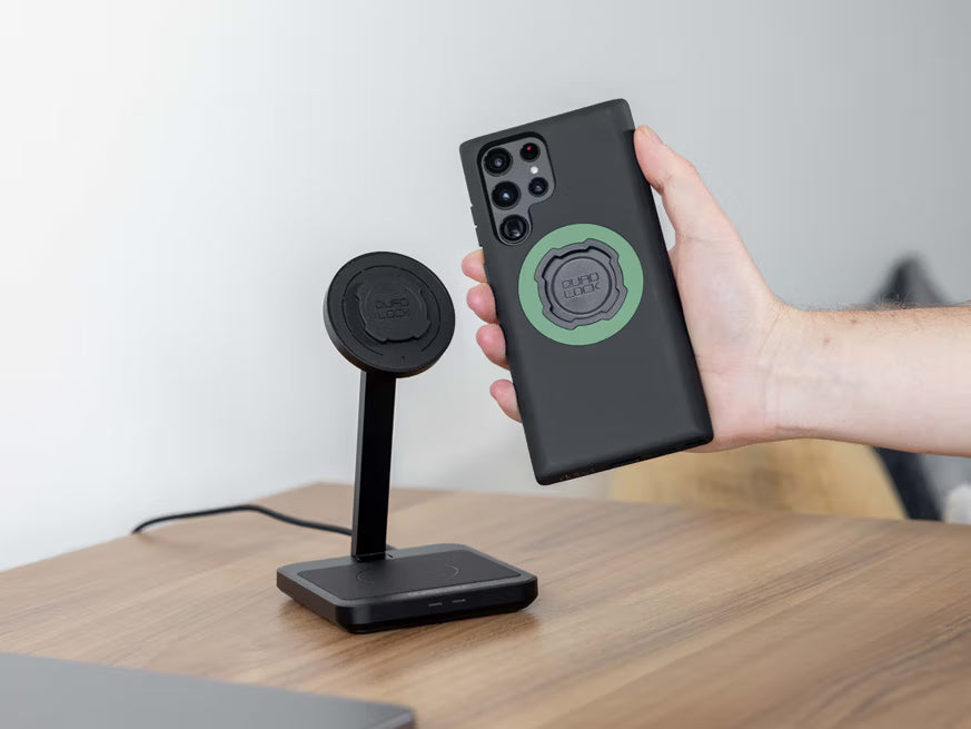 Cargador de inducción de sobremesa doble QUADLOCK
