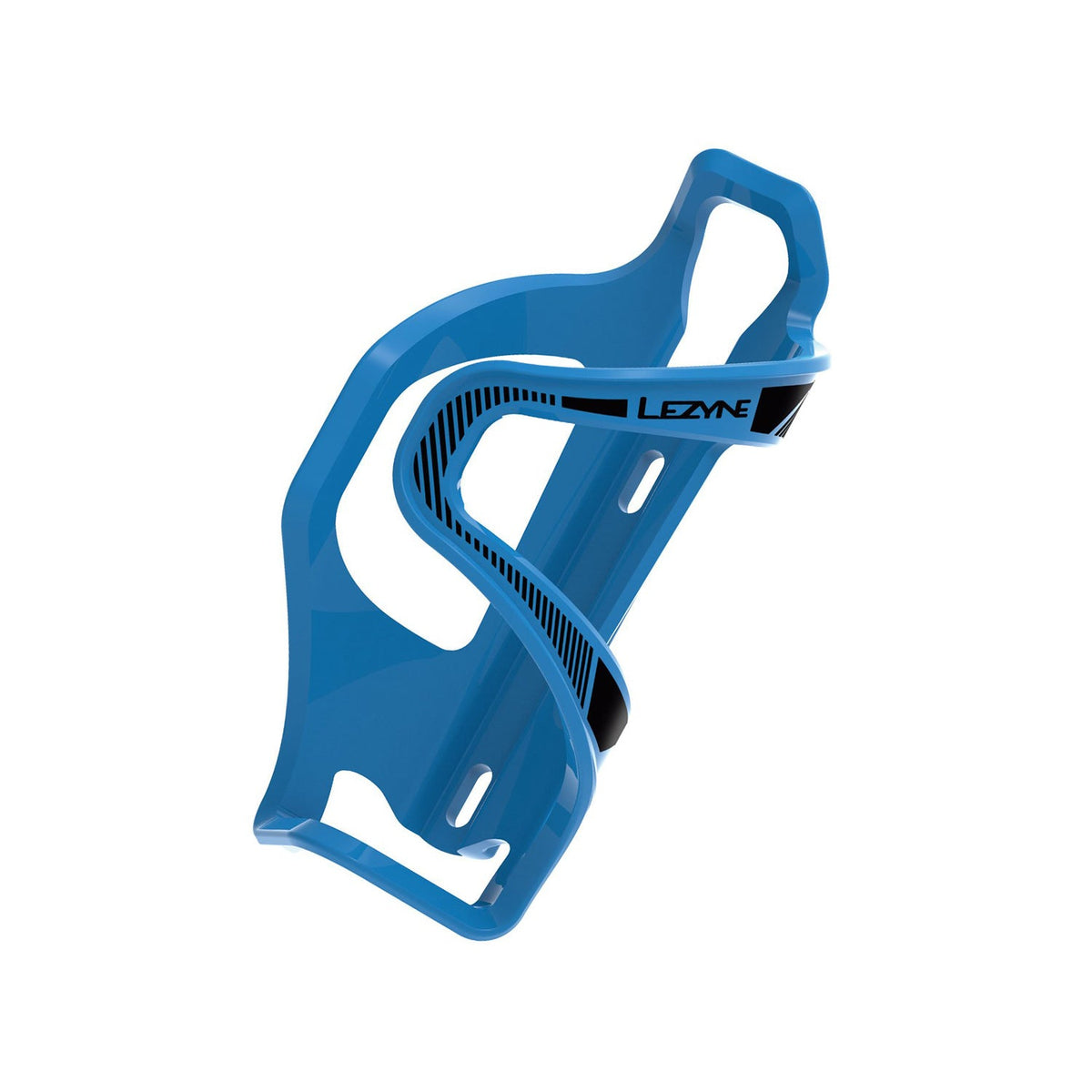 Portabidón LEZYNE FLOW CAGE E SL-L de extracción izquierda azul