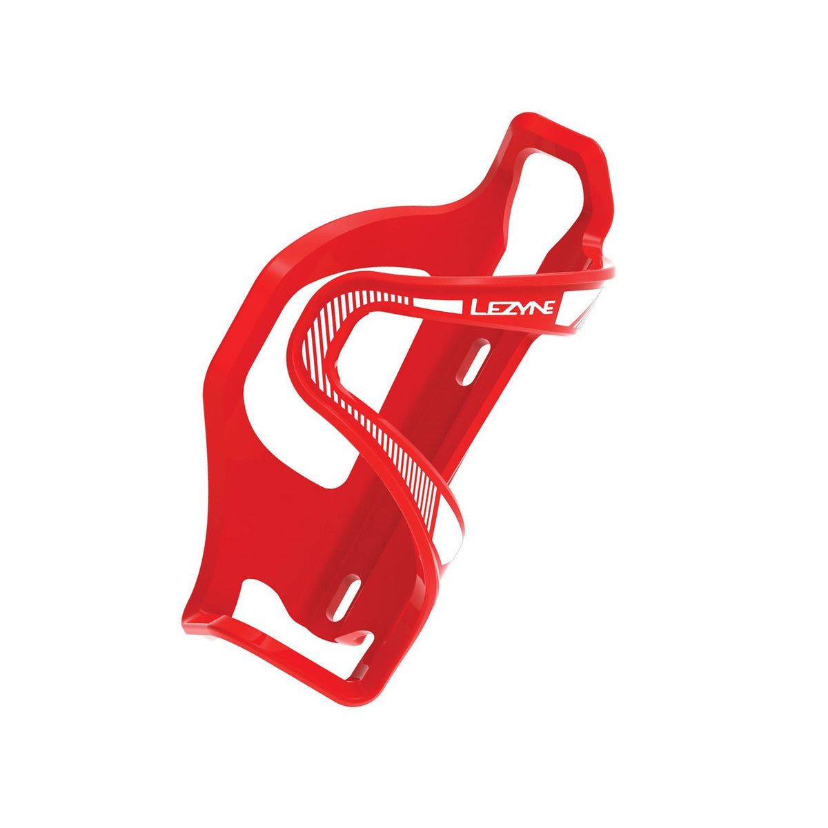 Portabidón LEZYNE FLOW CAGE E SL-L de extracción izquierda rojo