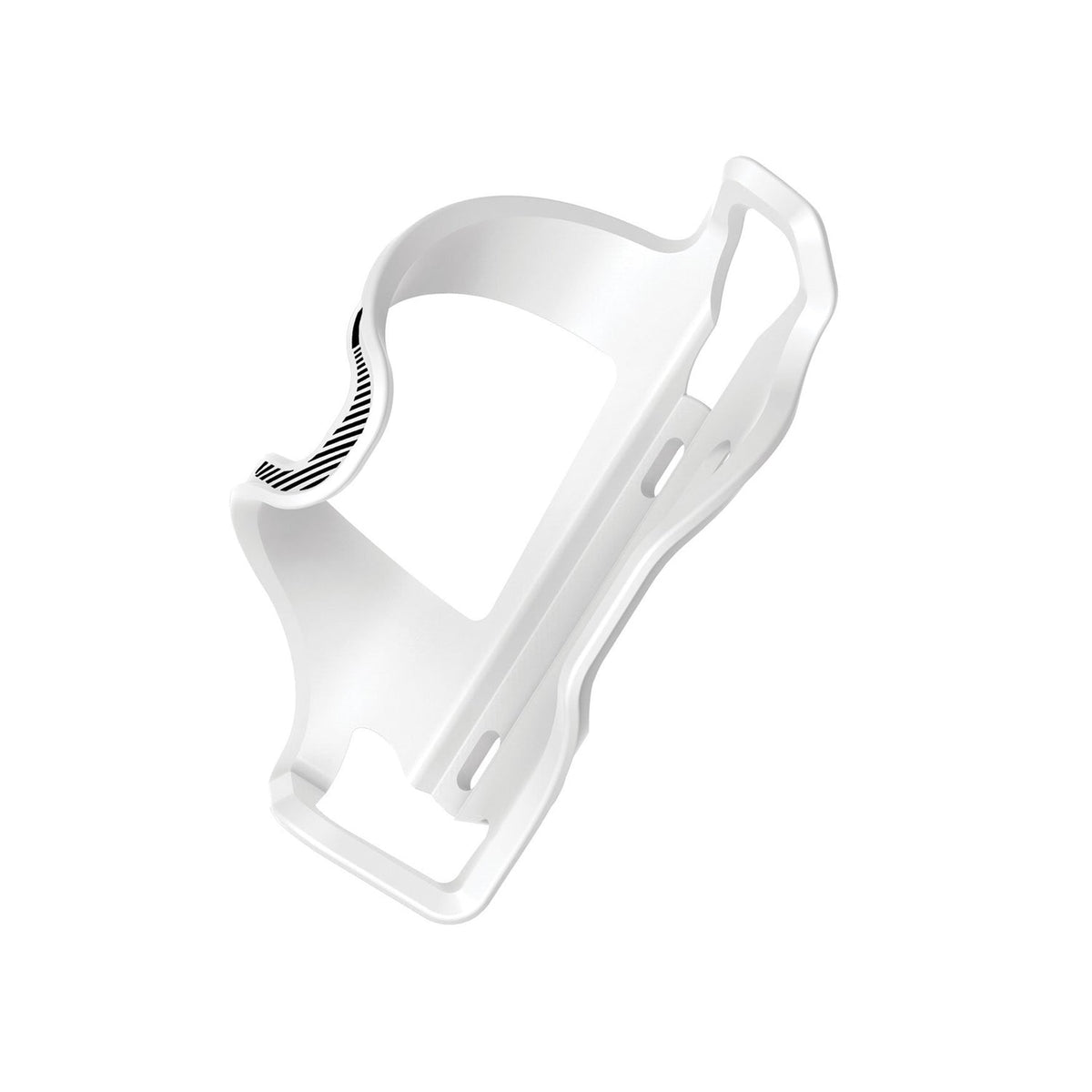 Portabidón LEZYNE FLOW CAGE E SL-R de extracción lateral derecha blanco