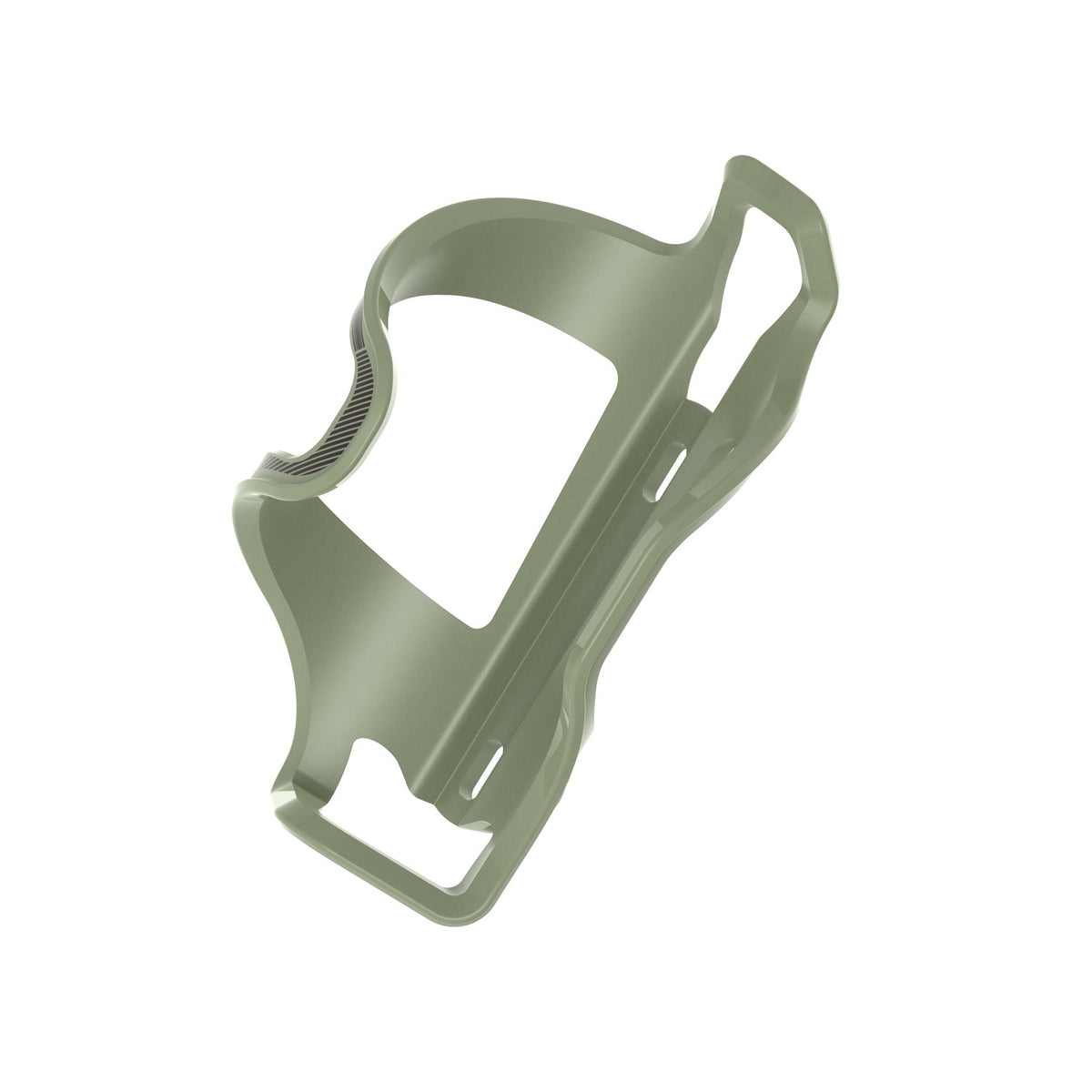 Portabidón LEZYNE FLOW CAGE SL-R de extracción por la derecha, verde militar