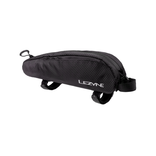 Bolsa de cuadro LEZYNE AERO ENERGY CADDY para tubo superior negra