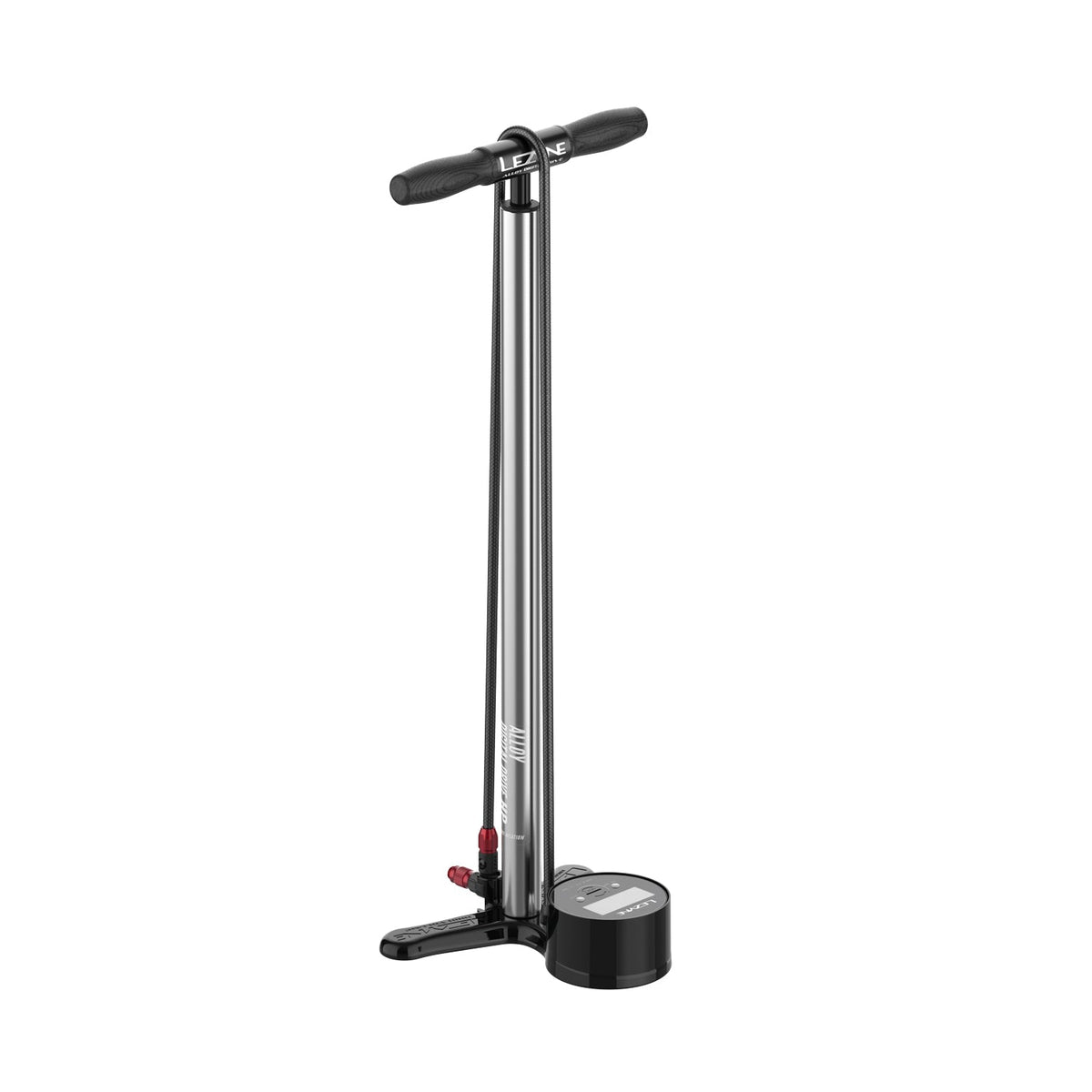 Bomba de pie LEZYNE DIGITAL DRIVE 3.5 ALLOY plateada