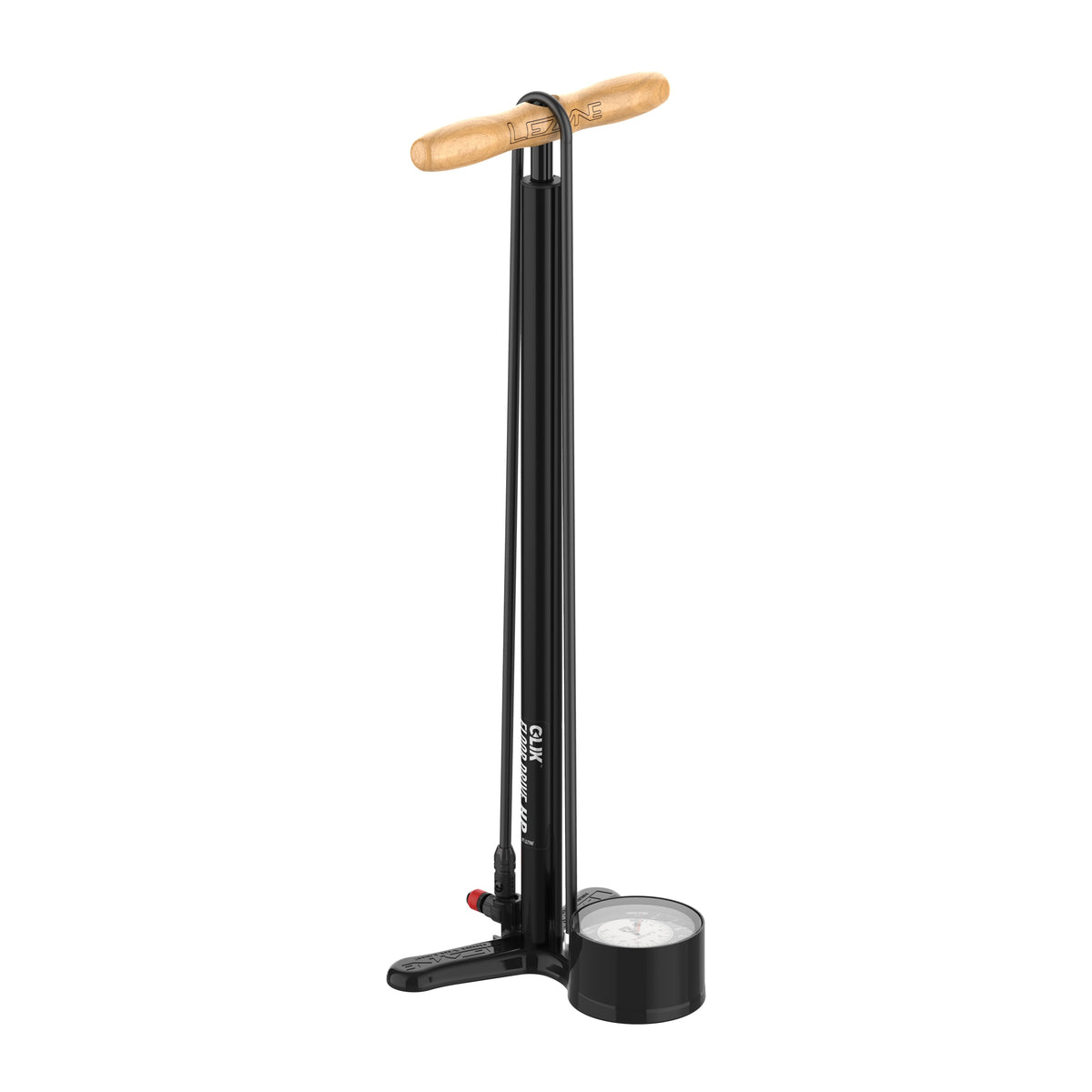 Bomba de pie LEZYNE CLIK DRIVE HP ABS PRO Chuck negra