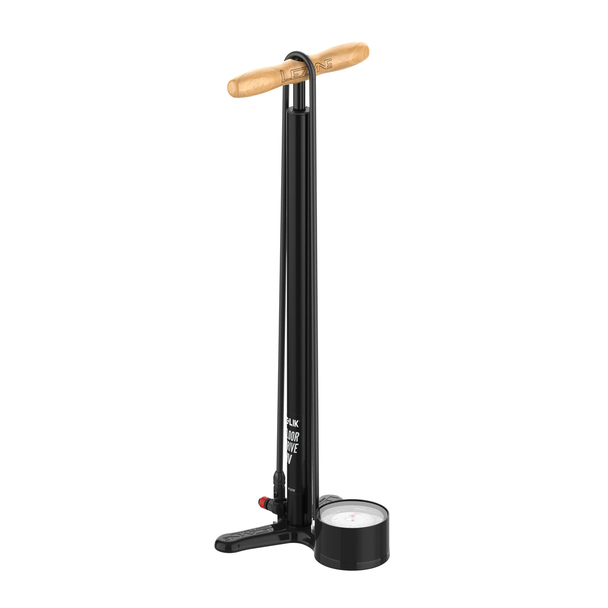 Bomba de pie LEZYNE CLIK DRIVE HV ABS PRO Chuck negra