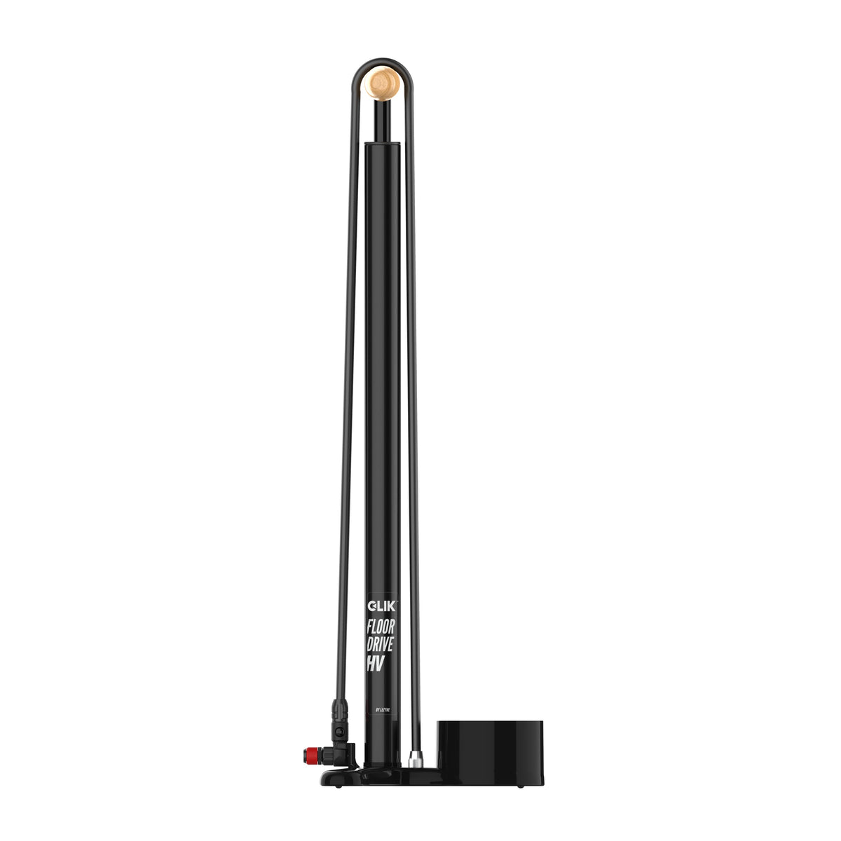 Bomba de pie LEZYNE CLIK DRIVE HV ABS PRO Chuck negra
