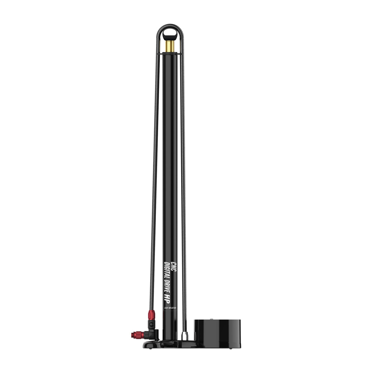 Bomba de pie LEZYNE DIGITAL DRIVE 3.5 CNC negra