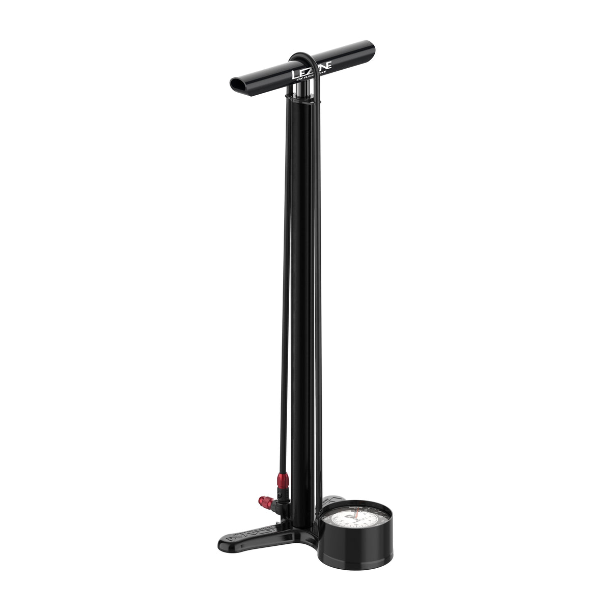 Bomba de pie LEZYNE CNC FLOOR DRIVE ABS-1 Pro negro satinado