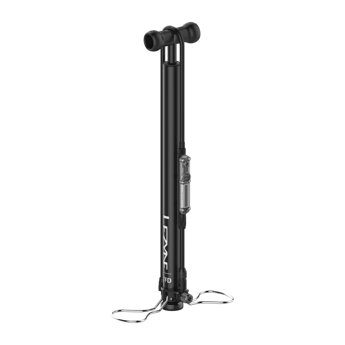 Bomba de pie LEZYNE DIGITAL TRAVEL FLOOR DRIVE negra