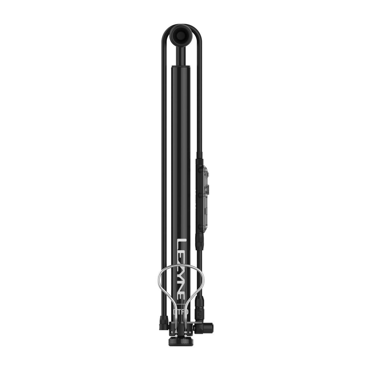 Bomba de pie LEZYNE DIGITAL TRAVEL FLOOR DRIVE negra
