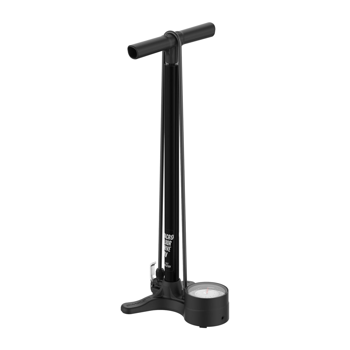 Bomba de pie LEZYNE MACRO HV FLOOR DRIVE DV negra