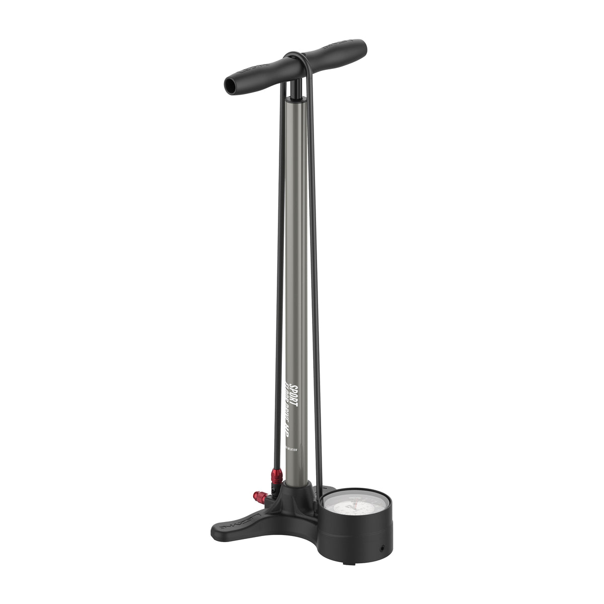 Bomba de pie LEZYNE SPORT FLOOR DRIVE gris