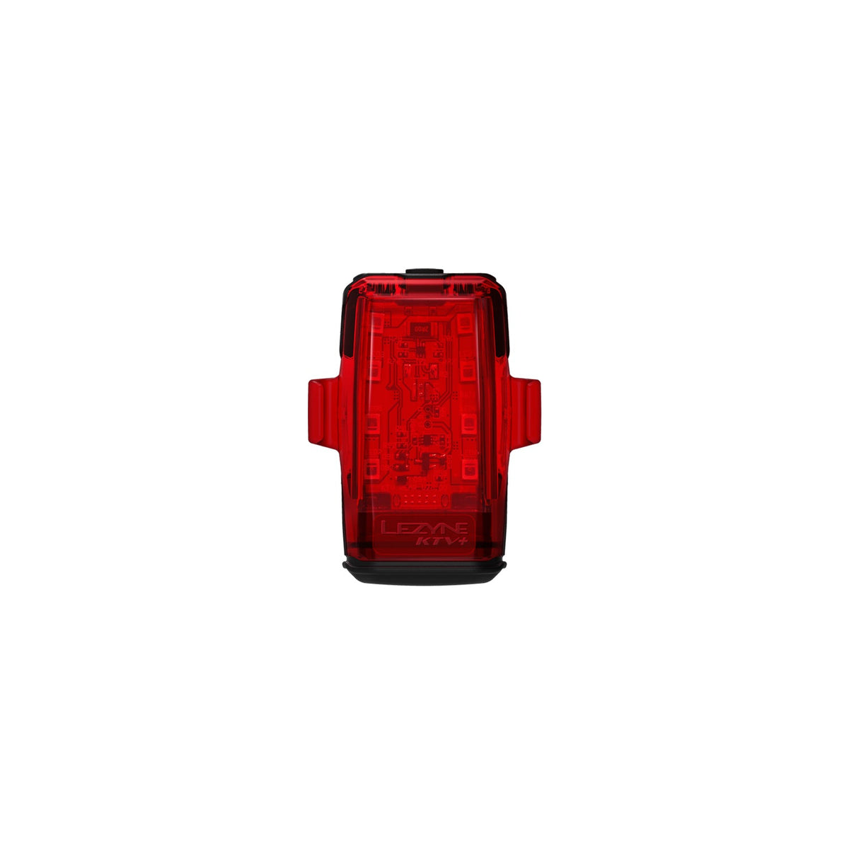 Vista frontal de la luz trasera LEZYNE KTV+ DRIVE