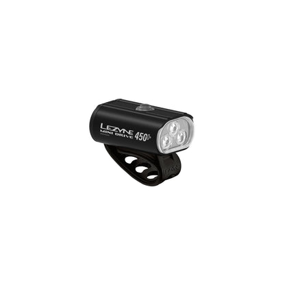 Vista lateral de la luz delantera LEZYNE MINI DRIVE 450+
