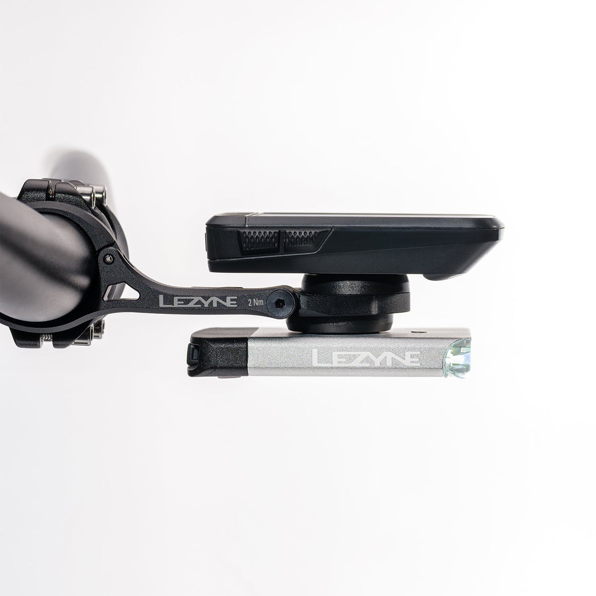 Lezyne Road Drive 500 plateada, vista 2