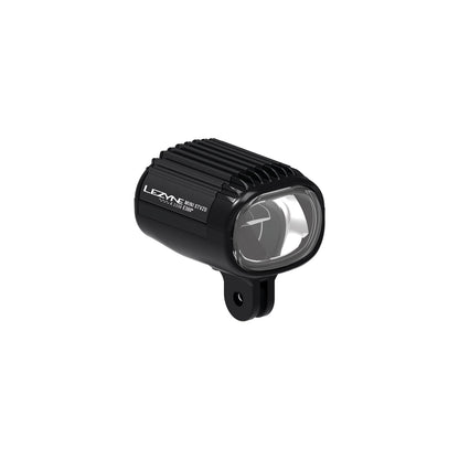 Vista general de la luz delantera LEZYNE E-BIKE E-MINI STVZO E300+