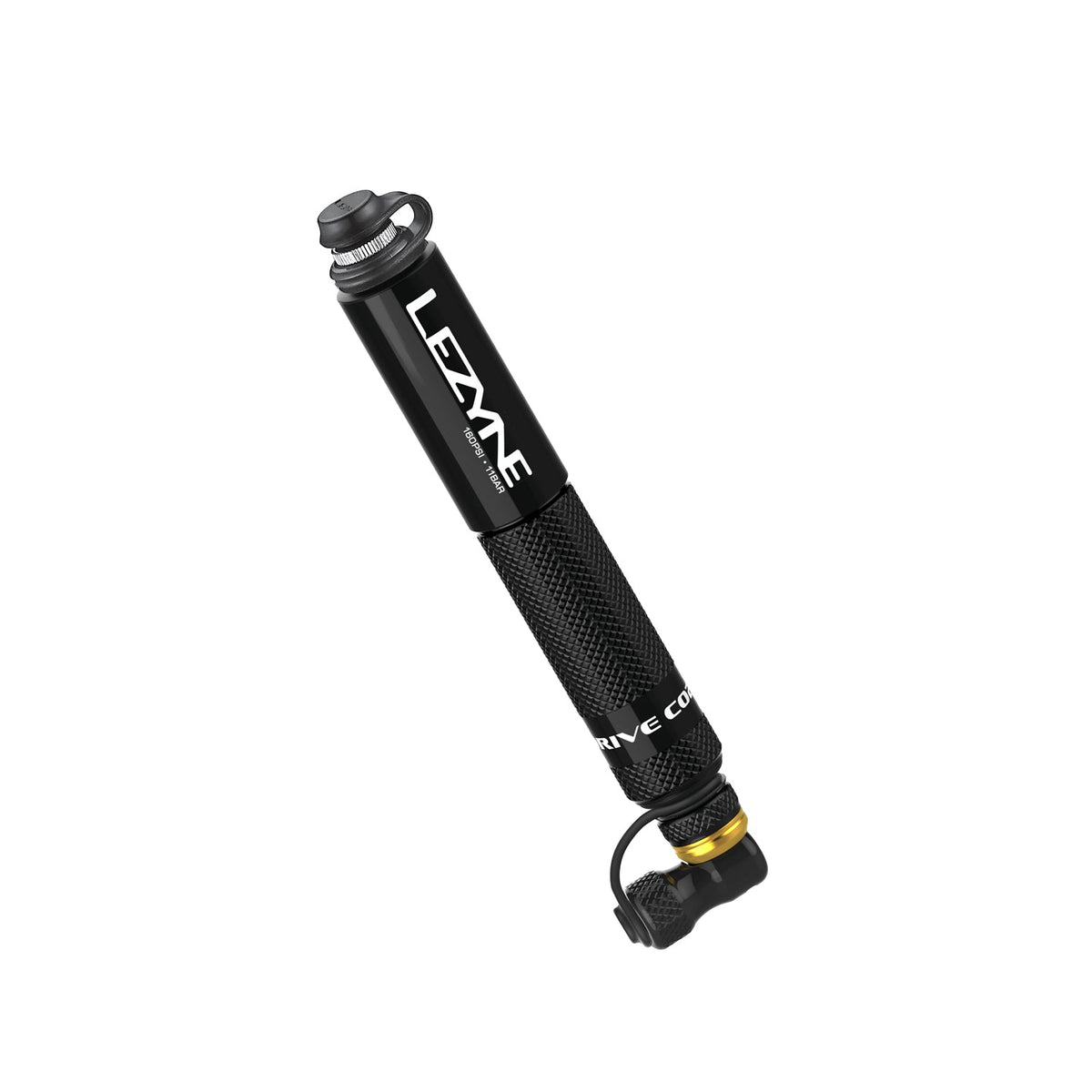 Bomba de mano LEZYNE POCKET DRIVE CO2 negra