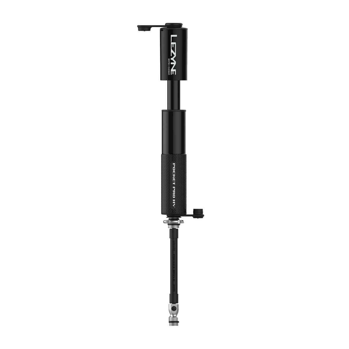 Bomba de mano LEZYNE POCKET DRIVE PRO HV negro mate