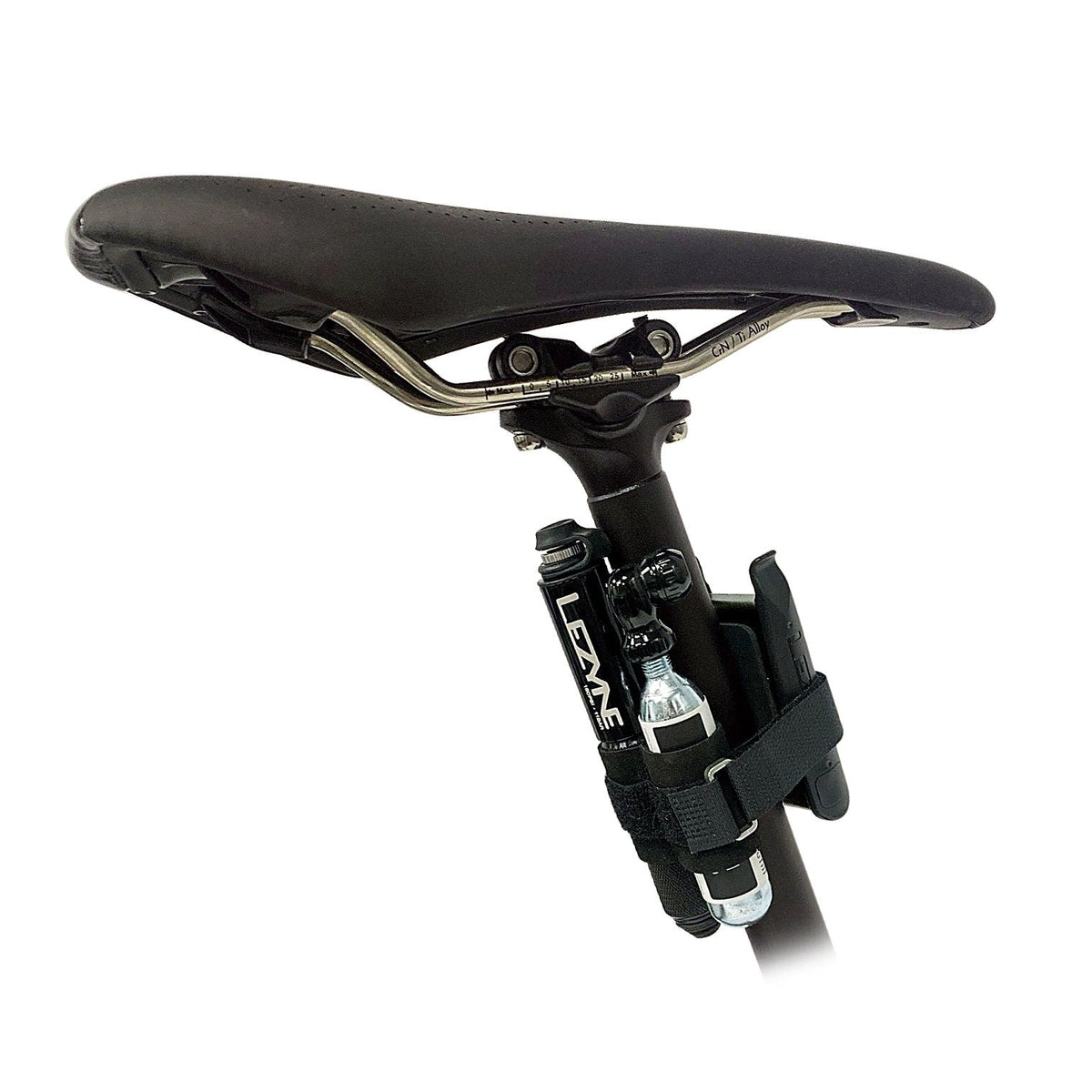 Minibomba de mano LEZYNE CNC POCKET DRIVE LOADED negra