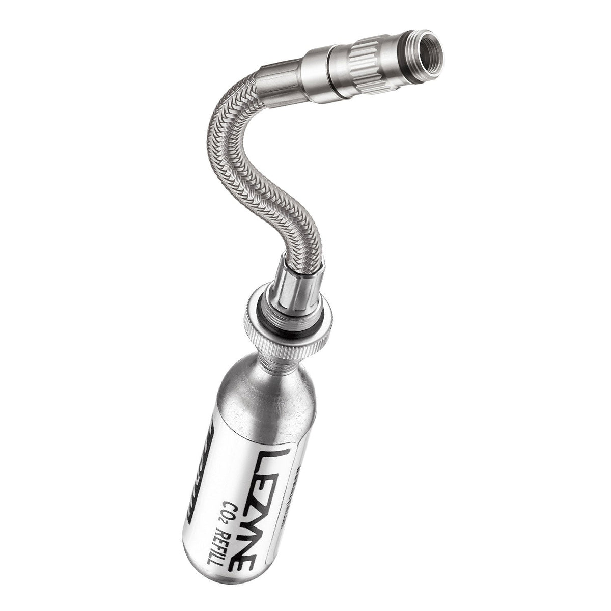 Latiguillo de recambio LEZYNE CO2 plateado