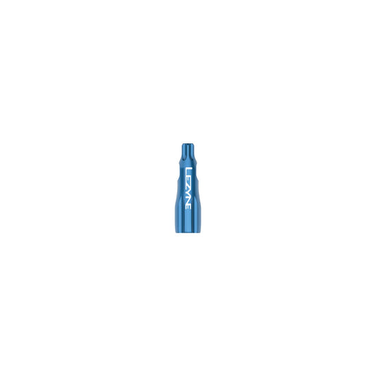 Tapón de válvula LEZYNE CNC azul
