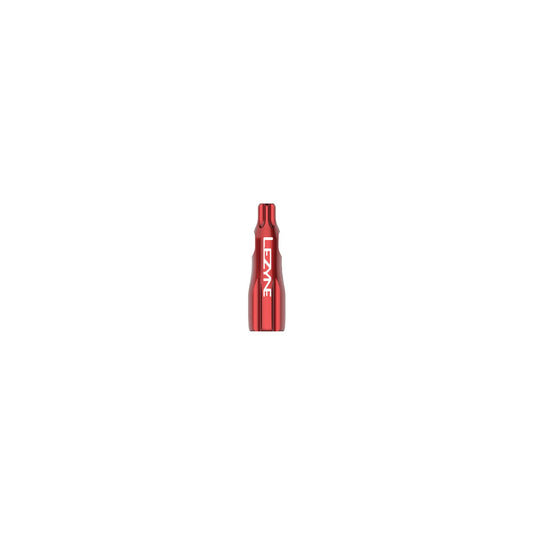 Tapón de válvula LEZYNE CNC rojo